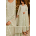 Mint Blossom Mal Cotton Unstitched Suit with Elegant Embroidery