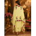 Lemon Blossom Floral Mal Cotton Unstitched Suit Set