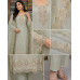 Mint Sage Taneria Silk Designer Unstitched Suit Set with Pure Chiffon Dupatta
