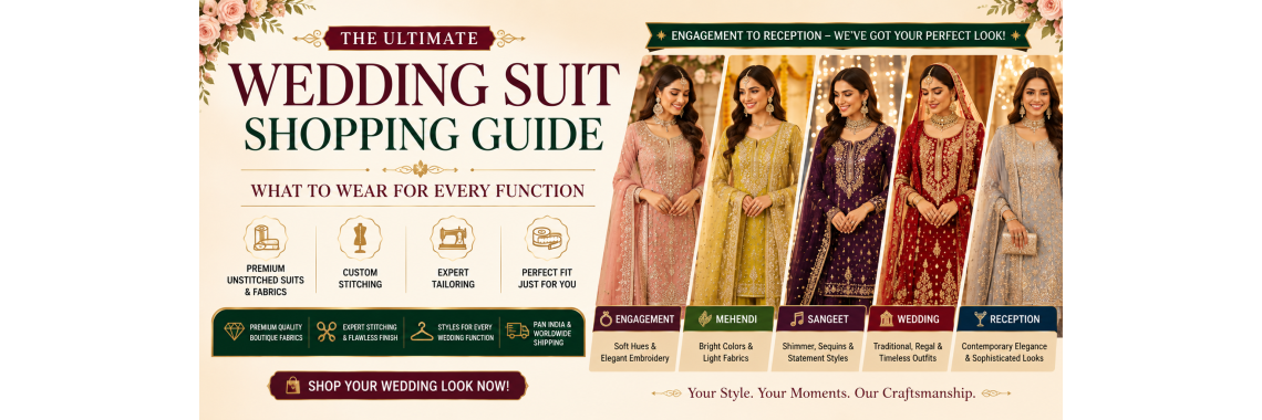 The Ultimate Wedding Suit Shopping Guide: What to Wear for Every Function