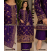 Royal Amethyst Banarasi Silk Unstitched Suit Set Royal Amethyst Banarasi Silk Unstitched Suit Set