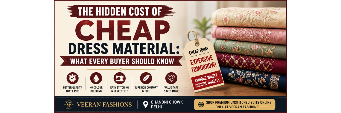 The Hidden Cost of Cheap Dress Material: What Every Buyer Should Know
