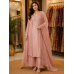 Rose Blush Crush Shimmer Unstitched Suit Set with Mirror Work Dupatta Rose Blush Crush Shimmer Unstitched Suit Set with Mirror Work Dupatta