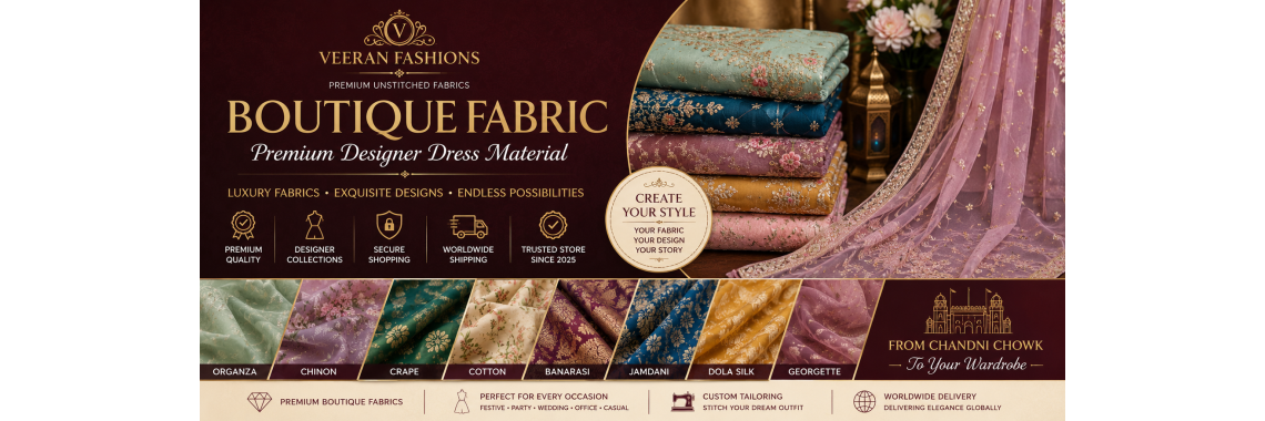 Boutique Fabric – Premium Designer Dress Material