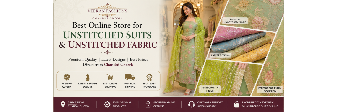 Best Online Store for Unstitched Suits and Unstitched Fabric Best Online Store for Unstitched Suits and Unstitched Fabric