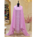 Blush Royale Organza Unstitched Suit Set Blush Royale Organza Unstitched Suit Set