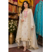 Champagne Royale Gotta Patti Shimmer Unstitched Suit Set Champagne Royale Gotta Patti Shimmer Unstitched Suit Set