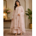 Blush Rose Elegance Mal Cotton Unstitched Suit Set Blush Rose Elegance Mal Cotton Unstitched Suit Set