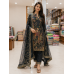Midnight Regal Embroidered Crape Unstitched Suit Set Midnight Regal Embroidered Crape Unstitched Suit Set