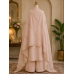 Blush Rose Elegance Mal Cotton Unstitched Suit Set Blush Rose Elegance Mal Cotton Unstitched Suit Set
