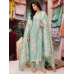 Mint Aura Jamdani Silk Unstitched Suit Set Mint Aura Jamdani Silk Unstitched Suit Set