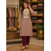 Royal Mehroon Peacock Cotton Stitched Suit Set Royal Mehroon Peacock Cotton Stitched Suit Set