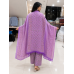 Lavender Blossom Cotton Unstitched Suit Set