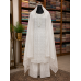Noor-e-Lucknow White Georgette Stitched Salwar Kameez Set Noor-e-Lucknow White Georgette Stitched Salwar Kameez Set
