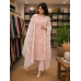 Blush Pink Mal Cotton Embroidered Unstitched Suit Set Blush Pink Mal Cotton Embroidered Unstitched Suit Set