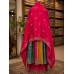 Rani Pink Chenon Stitched Short Anarkali Sharara Set Rani Pink Chenon Stitched Short Anarkali Sharara Set