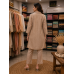 Champagne Bloom Crush Tissue Stitched Co-Ord set Champagne Bloom Crush Tissue Stitched Co-Ord set