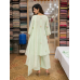 Pastal Mint Green Cotton Frock Style Stitched Suit with Delicate Floral Bootis Pastal Mint Green Cotton Frock Style Stitched Suit with Delicate Floral Bootis