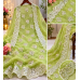 Sophisticated Mint Green Shimmer Viscose Unstitched Boutique Suit Set with Intricate Cutwork Daaman