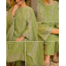 Sophisticated Mint Green Shimmer Viscose Unstitched Boutique Suit Set with Intricate Cutwork Daaman
