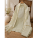 Pastel Sage Green Mal Cotton Lakhnavi Chikankari Unstitched Boutique Suit Set Pastel Sage Green Mal Cotton Lakhnavi Chikankari Unstitched Boutique Suit Set