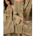 Muted Olive Green Jacquard Unstitched Luxury Boutique Suit Set with Designer Banarsi Dupatta Muted Olive Green Jacquard Unstitched Luxury Boutique Suit Set with Designer Banarsi Dupatta
