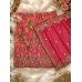 Premium Fuchsia Pink Crape Unstitched Luxury Boutique Suit Set with Barbari Brasso Dupatta Premium Fuchsia Pink Crape Unstitched Luxury Boutique Suit Set with Barbari Brasso Dupatta