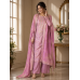 Luxury Lavender Shimmer Silk Unstitched Suit with Heavy Embroidered Neck & Fancy Shimmer Dupatta Luxury Lavender Shimmer Silk Unstitched Suit with Heavy Embroidered Neck & Fancy Shimmer Dupatta