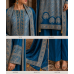 Royal Blue Jacquard Unstitched Luxury Boutique Suit Set with Designer Banarsi Dupatta Royal Blue Jacquard Unstitched Luxury Boutique Suit Set with Designer Banarsi Dupatta