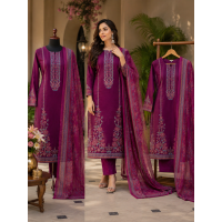 Veeran Fashions Deep Wine Modal Cotton Unstitched Suit and Printed Shiffon Dupatta Veeran Fashions Deep Wine Modal Cotton Unstitched Suit and Printed Shiffon Dupatta