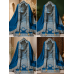 Royal Blue Jacquard Unstitched Luxury Boutique Suit Set with Designer Banarsi Dupatta Royal Blue Jacquard Unstitched Luxury Boutique Suit Set with Designer Banarsi Dupatta