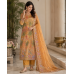 Festive Mustard Yellow Crape Unstitched Luxury Boutique Suit Set with Barbari Brasso Dupatta Festive Mustard Yellow Crape Unstitched Luxury Boutique Suit Set with Barbari Brasso Dupatta