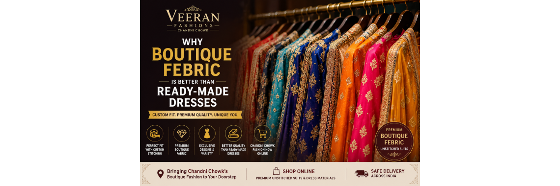 Why Boutique Febric Is Better Than Ready-Made Dresses