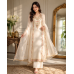 Veeran Fashions Ivory Shimmer Unstitched Boutique Fabric Suit Set Veeran Fashions Ivory Shimmer Unstitched Boutique Fabric Suit Set