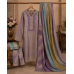 Veeran Fashions Lavender Banarasi Jacquard Unstitched Suit with Upada Silk Bottom Veeran Fashions Lavender Banarasi Jacquard Unstitched Suit with Upada Silk Bottom