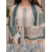 Veeran Fashions Elegant Grey & Teal Linen Unstitched Suit with Printed Fancy Dupatta Veeran Fashions Elegant Grey & Teal Linen Unstitched Suit with Printed Fancy Dupatta