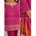 Magenta Fancy Chinon Unstitched Boutique Suit with Contrast Shiffon Dupatta Magenta Fancy Chinon Unstitched Boutique Suit with Contrast Shiffon Dupatta