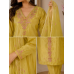Veeran Fashions Premium Eri Silk Unstitched Suit with Hand-Embroidered Neckline and Upada Silk Bottom