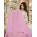 Veeran Fashions Premium Pink Crepe Unstitched Boutique Fabric Suit Veeran Fashions Premium Pink Crepe Unstitched Boutique Fabric Suit