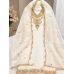 Veeran Fashions Ivory Shimmer Unstitched Boutique Fabric Suit Set Veeran Fashions Ivory Shimmer Unstitched Boutique Fabric Suit Set