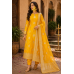 Mustard Yellow Banarasi Silk Unstitched Suit Set with Upada Silk Bottom Mustard Yellow Banarasi Silk Unstitched Suit Set with Upada Silk Bottom