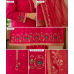 Veeran Fashions Rani Pink Embroidered Glass Silk unstitched Suit Set Veeran Fashions Rani Pink Embroidered Glass Silk unstitched Suit Set