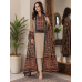 Veeran Fashions Beige Linen Unstitched Suit with Traditional Ajrakh Style Print & Fancy Dupatta Veeran Fashions Beige Linen Unstitched Suit with Traditional Ajrakh Style Print & Fancy Dupatta
