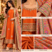 Royal Burnt Orange Crape Unstitched Suit with Multicolour Embroidered Dupatta Royal Burnt Orange Crape Unstitched Suit with Multicolour Embroidered Dupatta