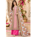 Ivory Pink & Turquoise Designer Crape Unstitched Suit with Chinon Dupatta Ivory Pink & Turquoise Designer Crape Unstitched Suit with Chinon Dupatta