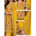 Sunshine Heritage Crape Unstitched Suit with Chenon Dupatta