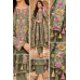 Olive Aura Shimmer Jakhat Gotta Patti Unstitched Suit Set Olive Aura Shimmer Jakhat Gotta Patti Unstitched Suit Set