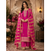 Rani Pink Opada Silk Unstitched Suit with Banarsi Style Silk Dupatta Rani Pink Opada Silk Unstitched Suit with Banarsi Style Silk Dupatta