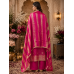 Rani Pink Opada Silk Unstitched Suit with Banarsi Style Silk Dupatta Rani Pink Opada Silk Unstitched Suit with Banarsi Style Silk Dupatta