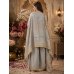 Silver Mist Banarsi Silk Unstitched Suit with Banarsi Dupatta Silver Mist Banarsi Silk Unstitched Suit with Banarsi Dupatta